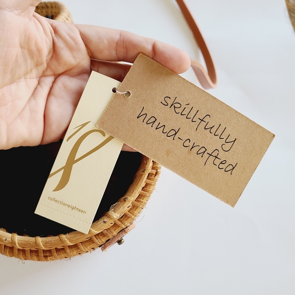 Collection 18 handcrafted Rattan Wicker Handbag - Picture 6 of 10